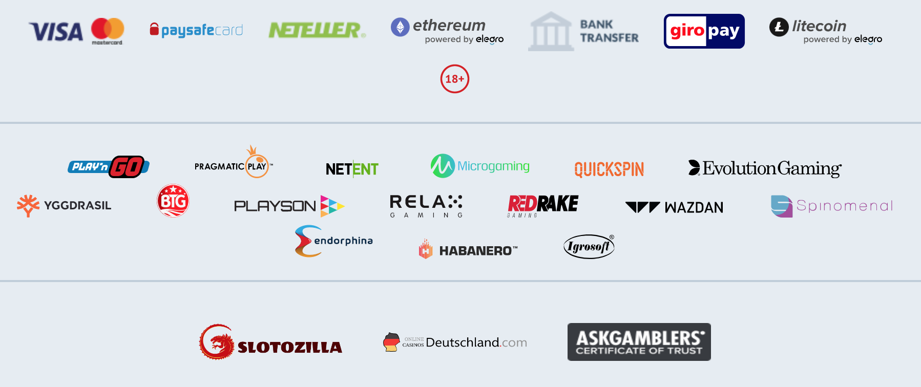 Information about payment instruments and game operators